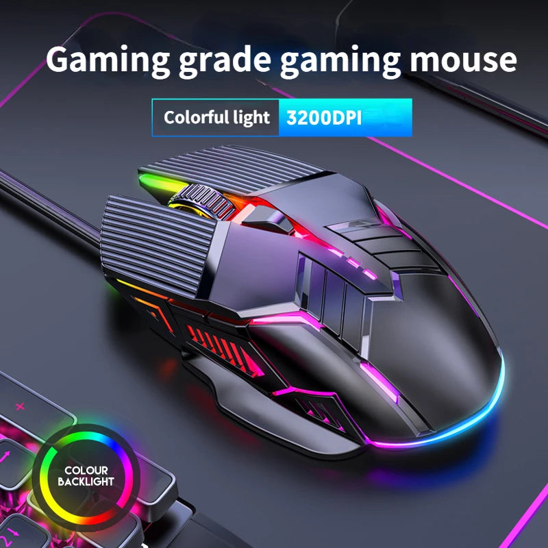 USB Mouse Gaming RGB