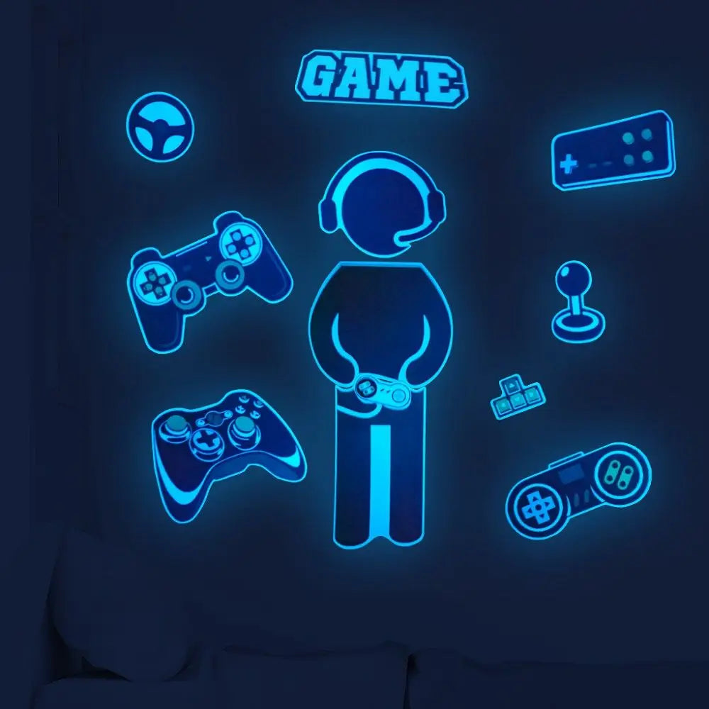 gaming poster Glow in The Dark