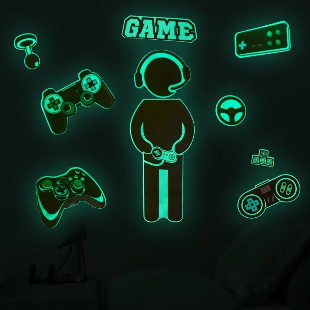 gaming poster Glow in The Dark